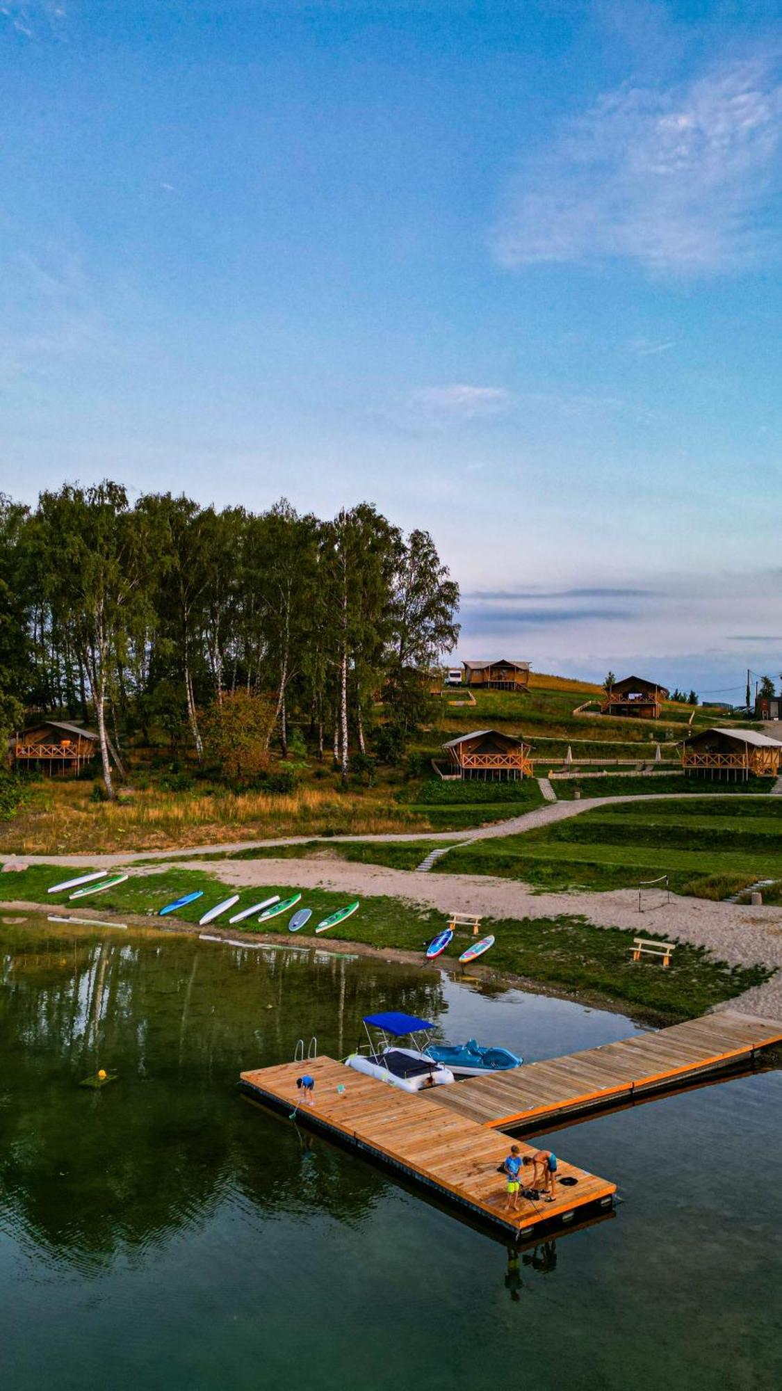 Hotel Wioska Wakacyjna Glamila Sterławki Wielkie Exteriér fotografie